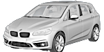 BMW F45 C254D Fault Code